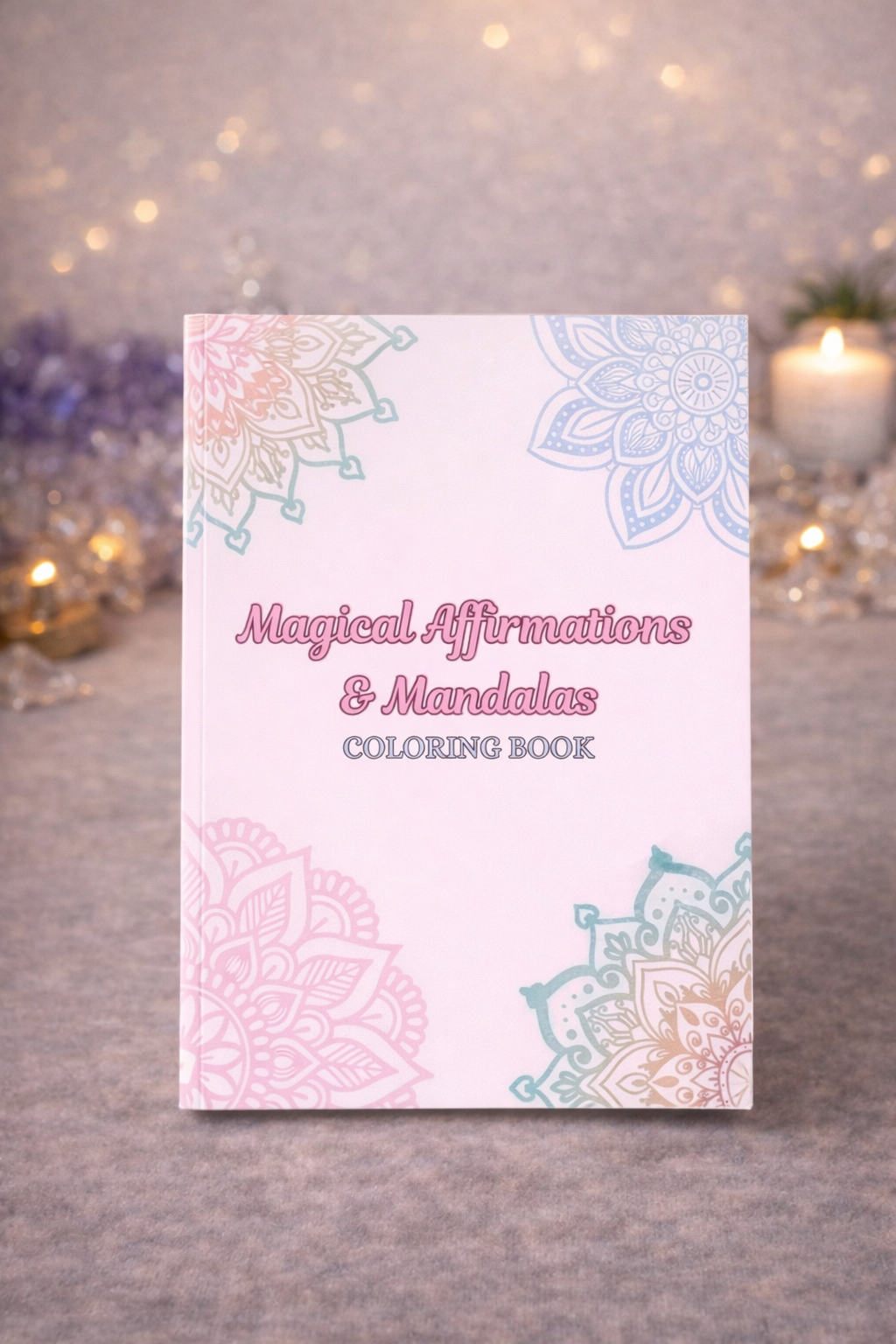 Libro para Colorear: Afirmaciones Mágicas - Descarga Digital PDF