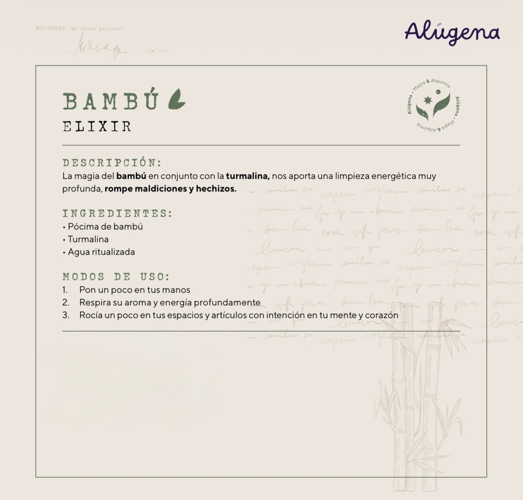 Elixir de Bambú
