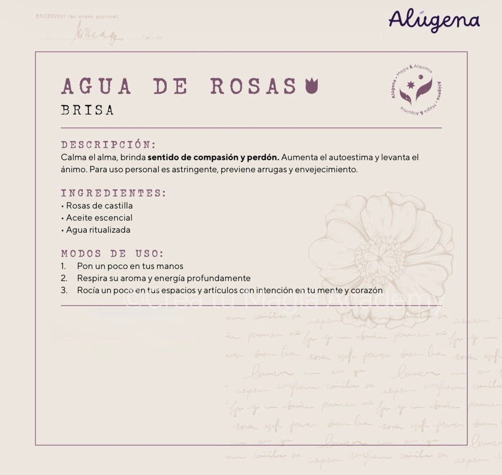 Agua de Rosas