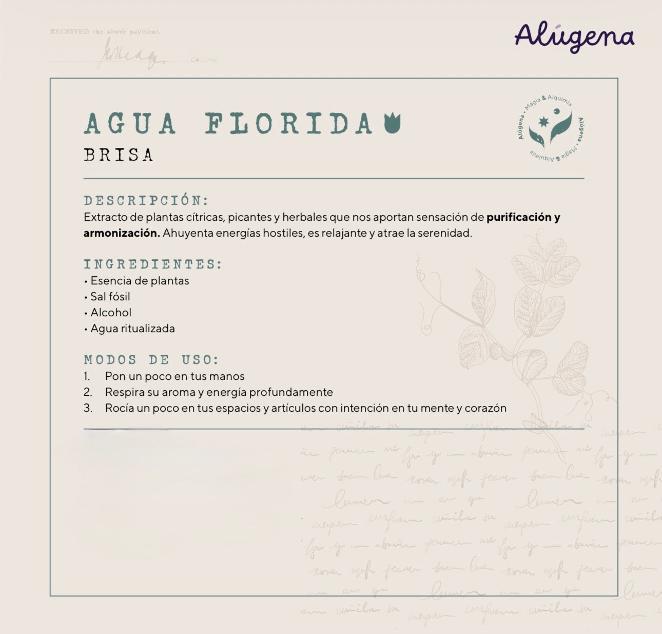 Agua Florida