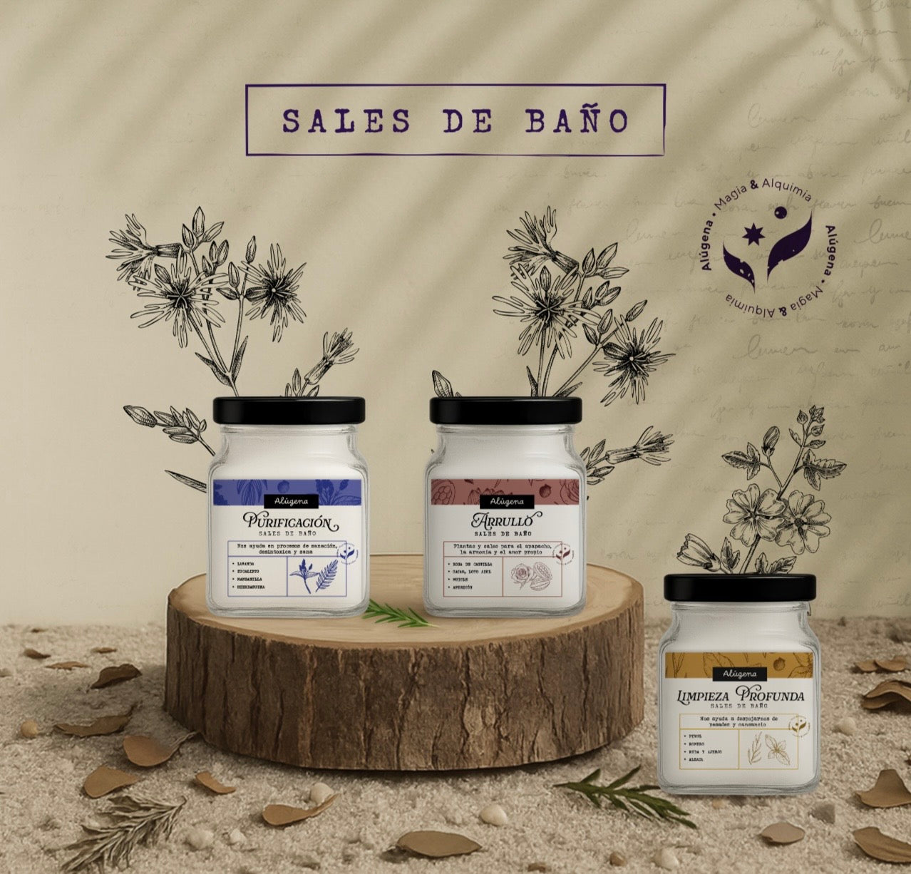 Sales de Baño - Arruyo/ Apapacho