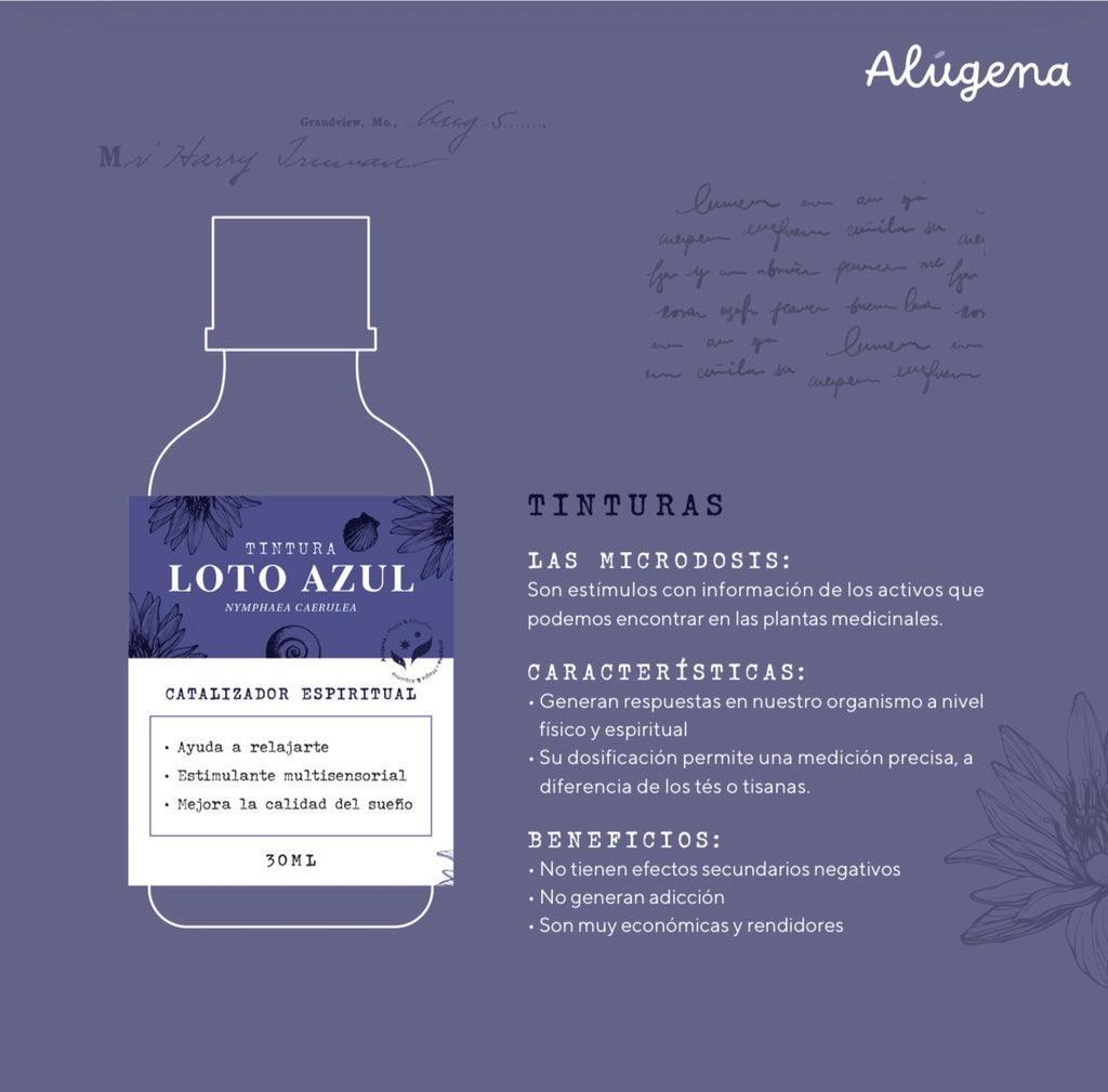 Tintura de Loto Azul