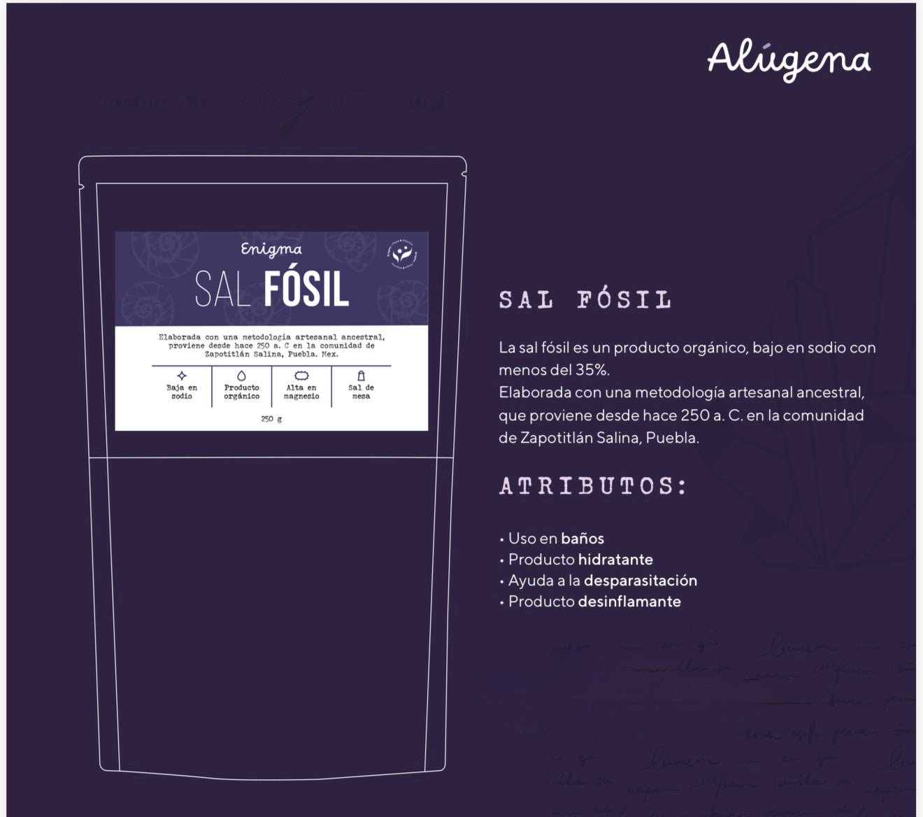 Sal Fósil Terapéutica